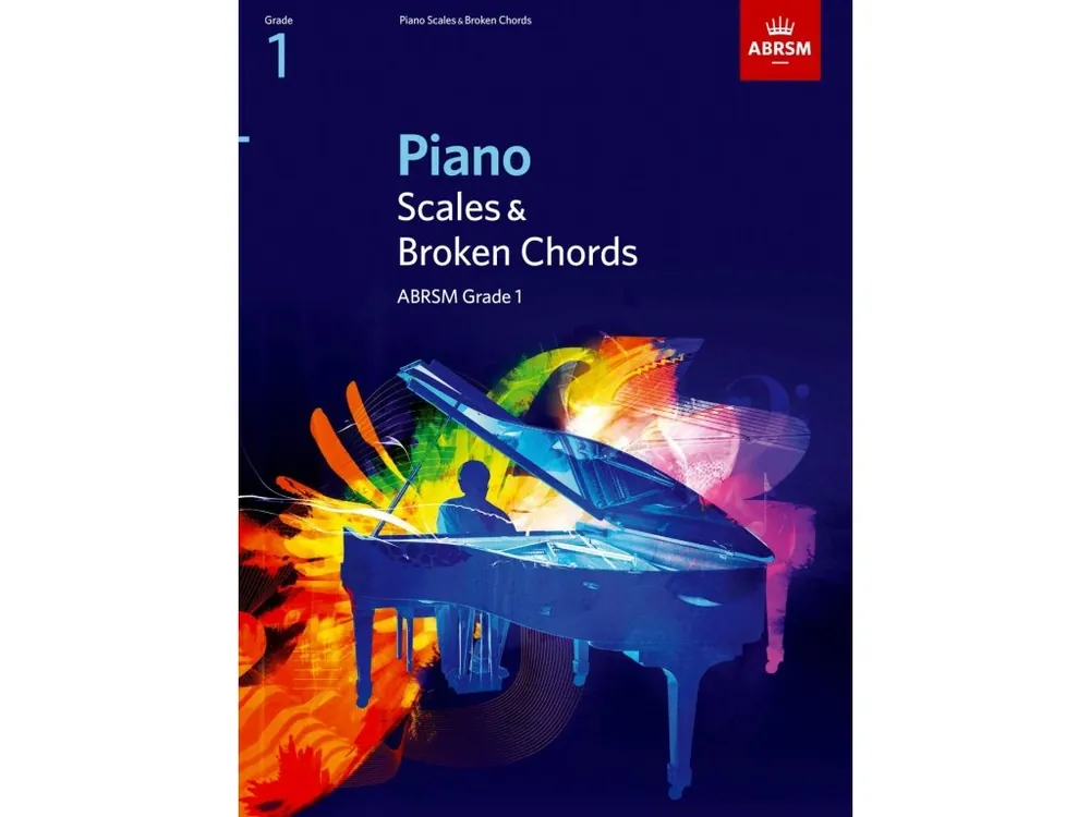 Originální Noty pro piano Piano Scales & Broken Chords, Grade 1