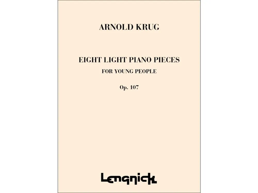 Akce Noty pro piano 8 Light Piano Pieces Opus 107