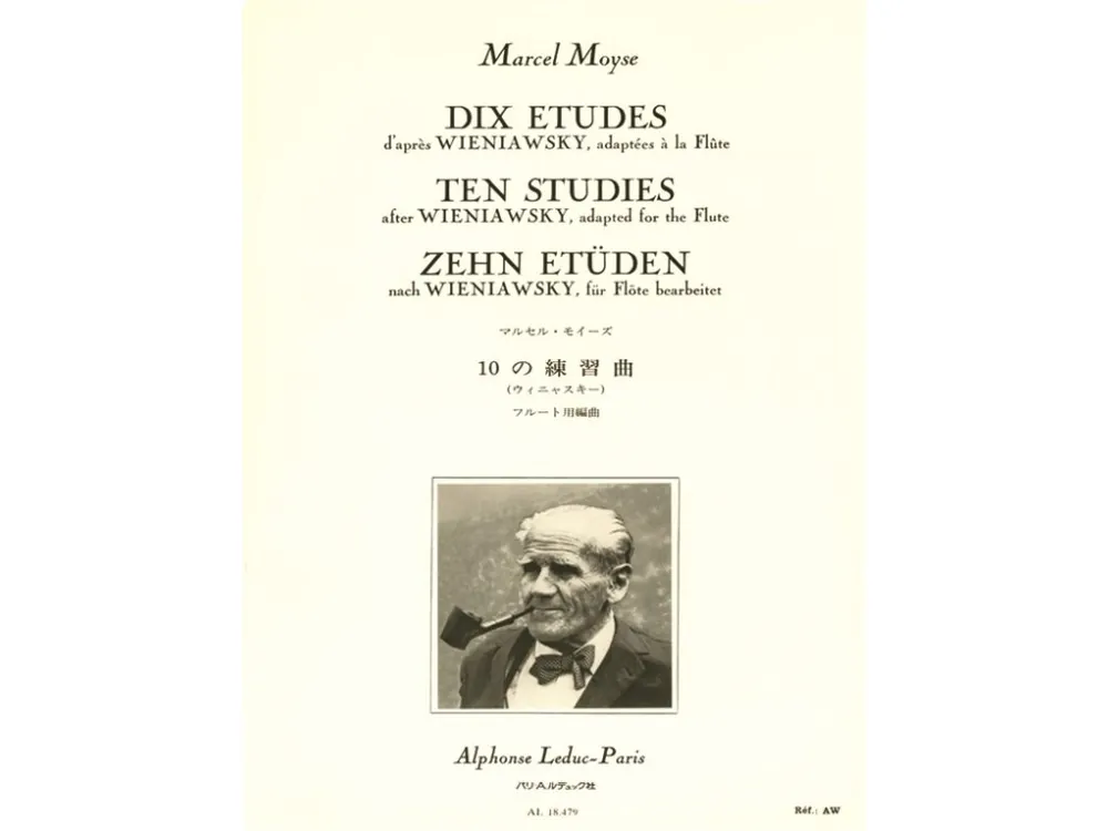 Nejlepší Volba Noty pro flétny 10 Etudes D‘Apres Wieniawsky