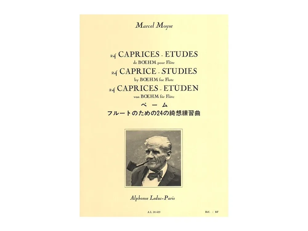 Noty pro flétny 24 Caprices études de Boehm pour flûte Levný