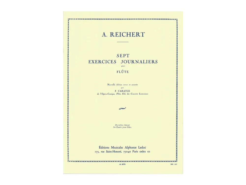Expresní Doručení Noty pro flétny 7 Exercices Journaliers Op. 5