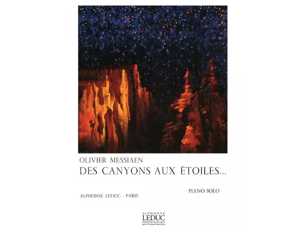 Noty pro piano Des Canyons Aux Etoiles Výprodej