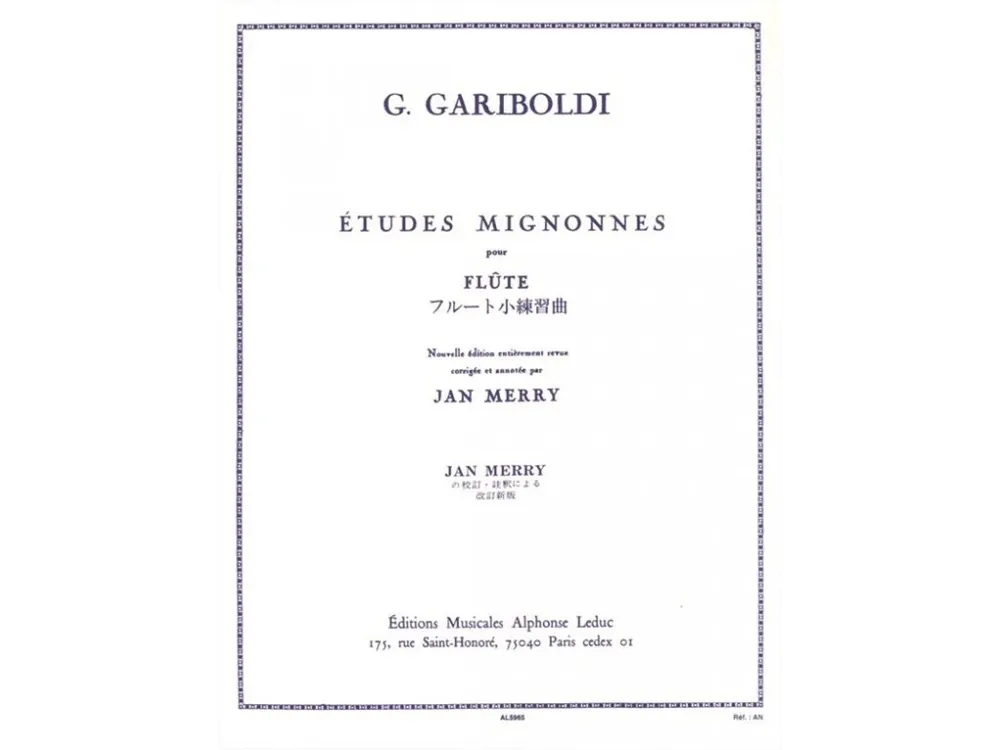 Aktuální Noty pro flétny Etudes mignonnes Op.131