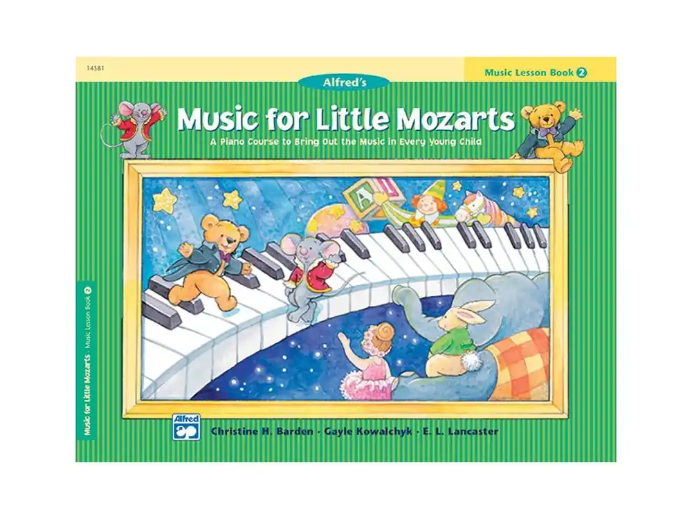 Noty pro piano Music For Little Mozarts Music Lesson Book 2 Poslední Šance