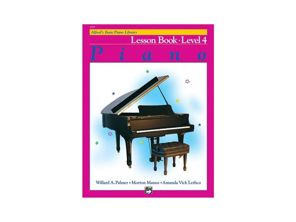 Expresní Doručení Noty pro piano Alfred‘s Basic Piano Library Lesson 4