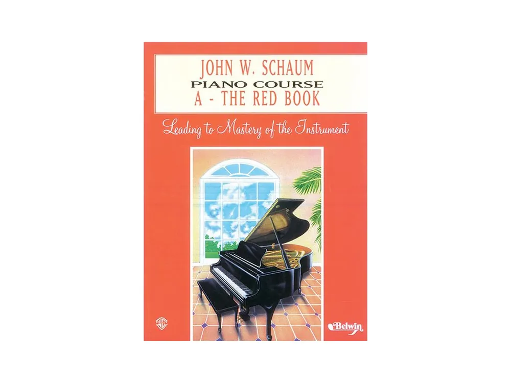 Časově Omezené Noty pro piano John W. Schaum Piano Course, A The Red Book