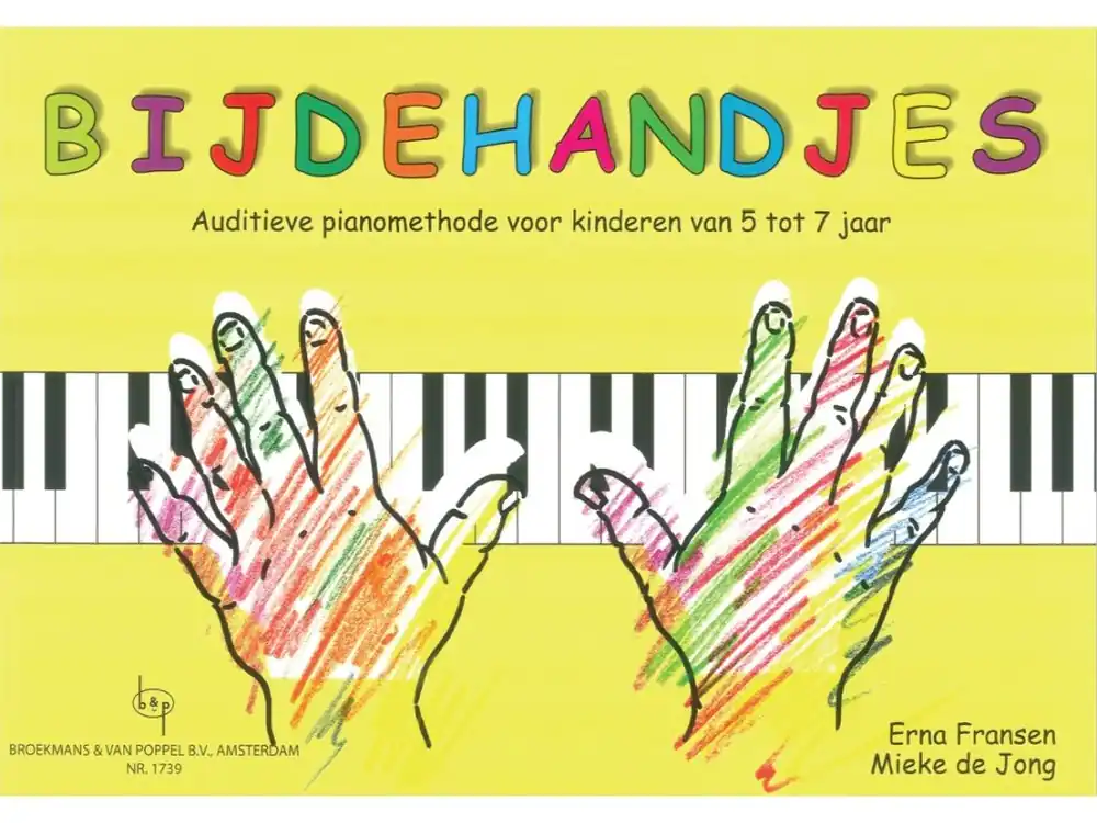 Výhodná Nabídka Noty pro piano Bijdehandjes 1 (Auditieve Piano)