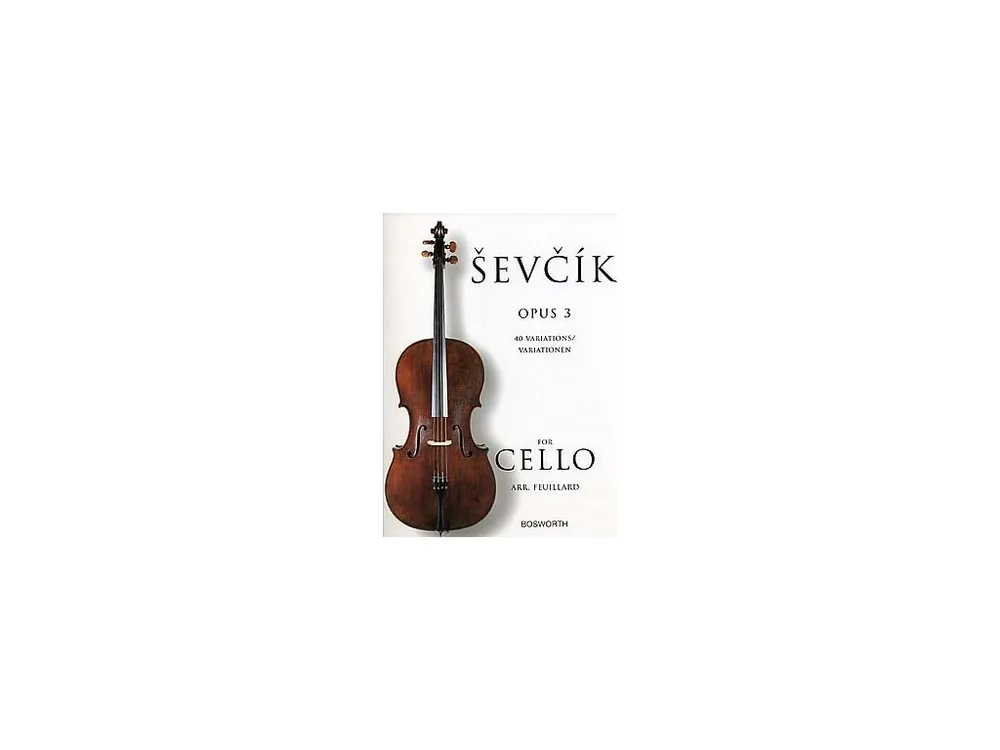 Noty pro cello Cello Studies Op. 3 - 40 Variations Omezená Nabídka