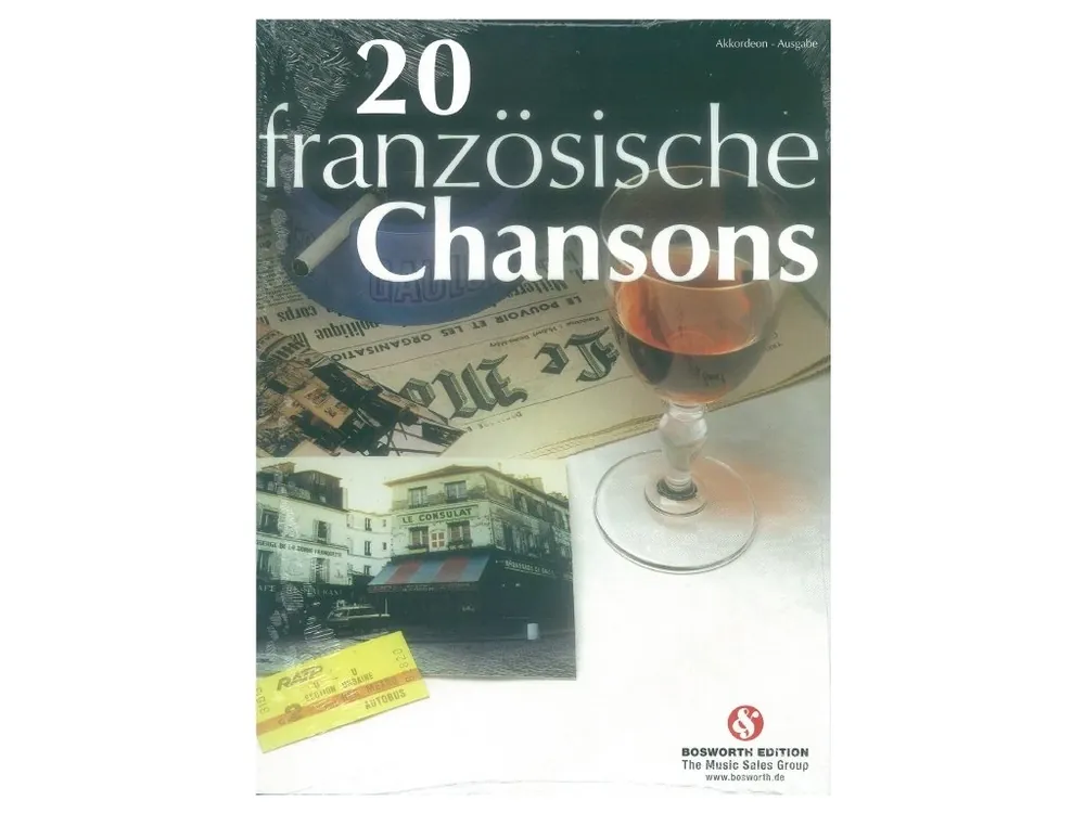 Noty akordeon 20 französische Chansons für Akkordeon Kup Teď