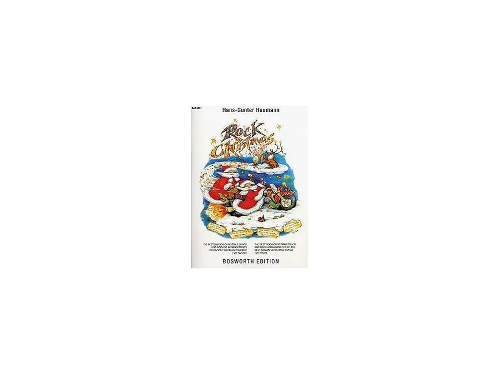 Novinka Noty pro piano Rock Christmas