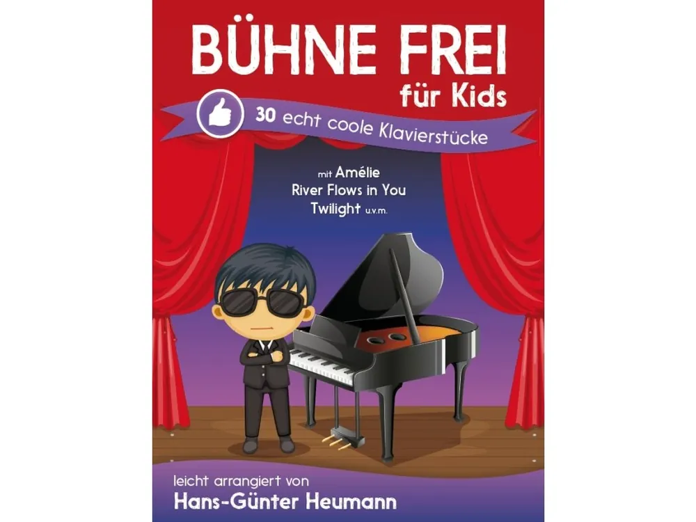 Noty pro piano Bühne Frei Für Kids - 30 Echt Coole Klavierstücke Aktuální