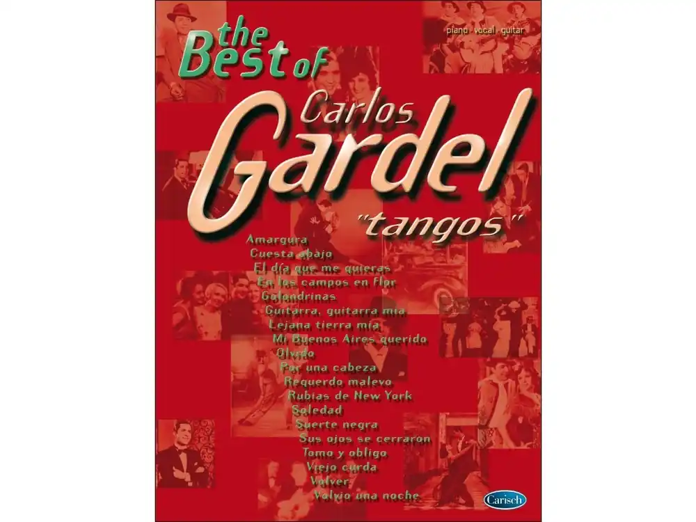 Noty pro piano The Best of Carlos Gardel - Tangos Levný