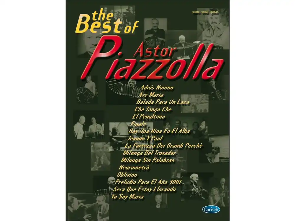 Ověřený Noty pro piano The Best Of Astor Piazzolla