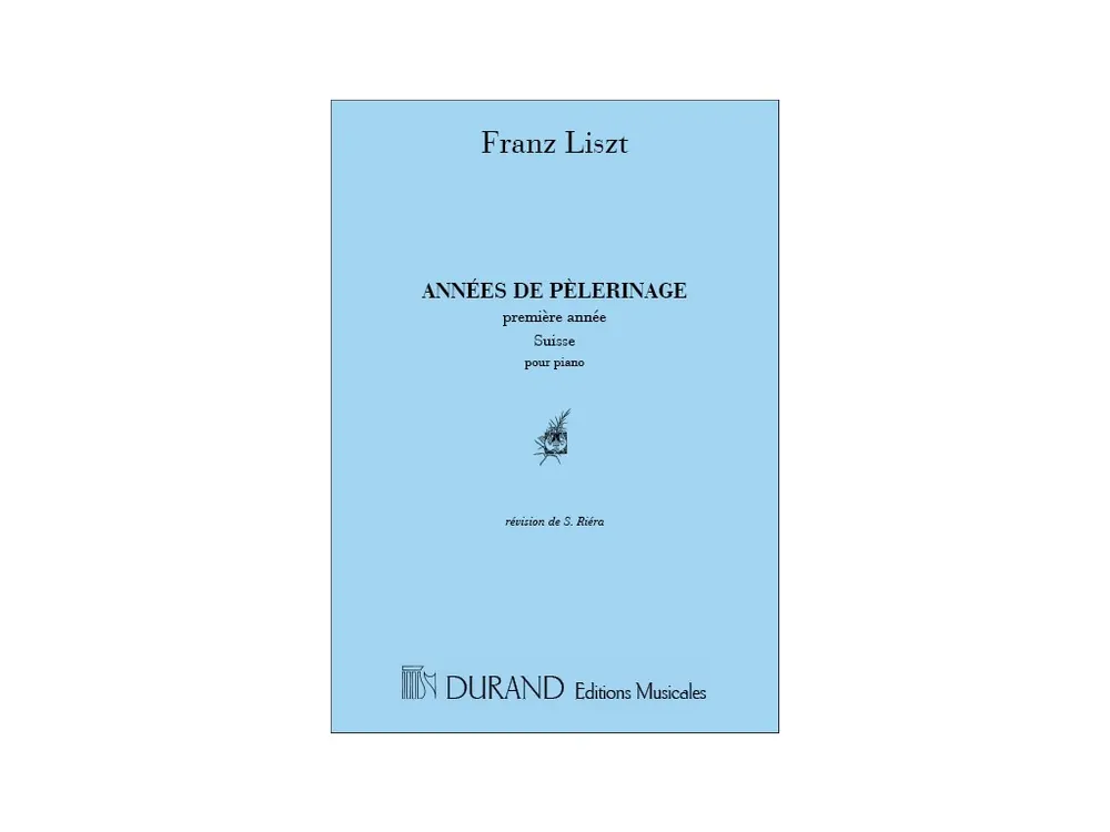 Nejlepší Cena Noty pro piano Annees De Pelerinage 1 Annee Suisse Piano