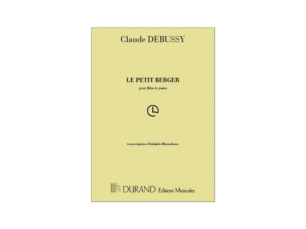 Noty pro flétny Le Petit Berger Pour Flûte Et Piano Jen Po Omezenou Doba