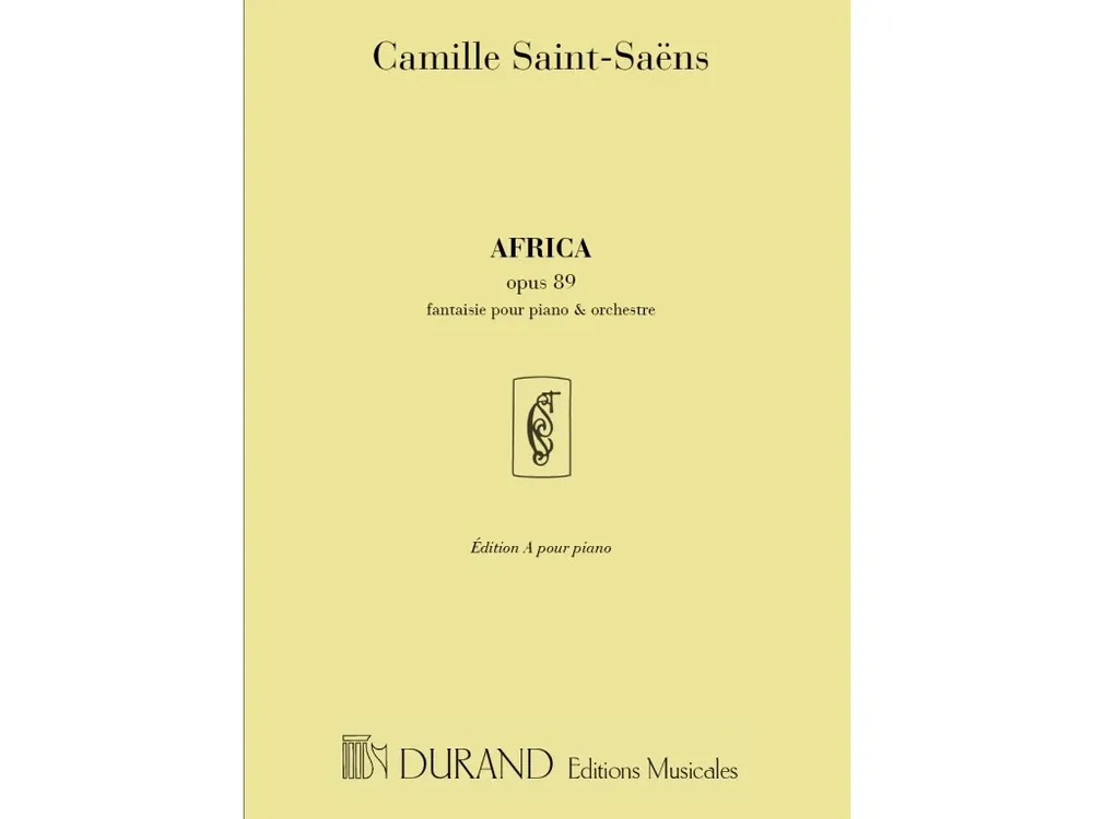 Noty pro piano Africa opus 89 fantaisie (edition A) Odeslání Ihned