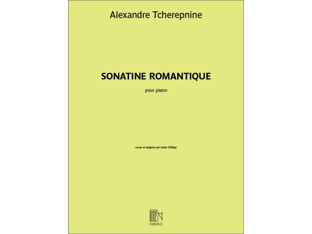 Noty pro piano Sonatine Romantique Op 4 Piano Nejlepší Cena