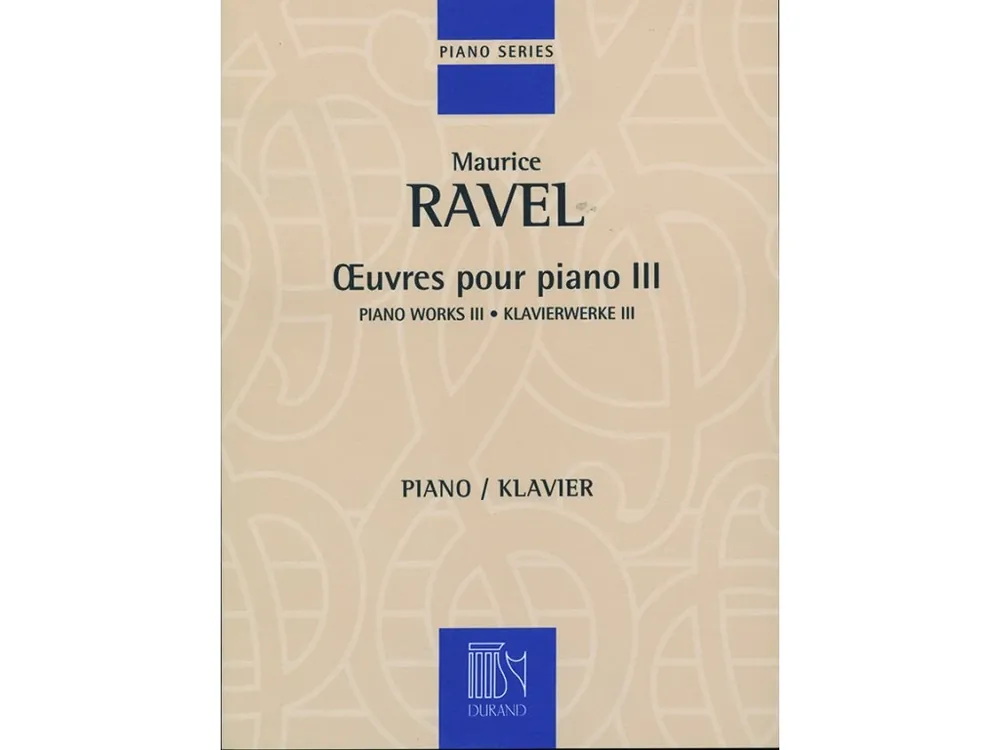 Noty pro piano Oeuvres Pour Piano - Volume III Dokud Zásoby Vydrží
