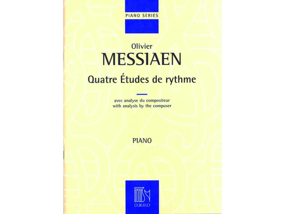 Noty pro piano Quatre études de rythme Expresní Doručení