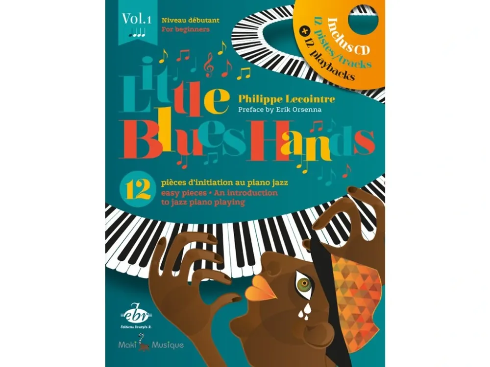 Noty pro piano Little Blues Hands Vol. 1 (avec CD) Finální Výprodej