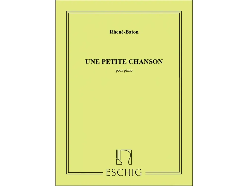 Noty pro piano Petite Chanson Piano Objednat Nyní