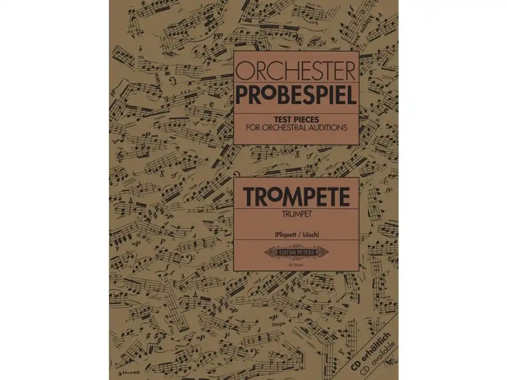 Noty pro trubku Orchester Probespiel Trompete Nejlepší Cena