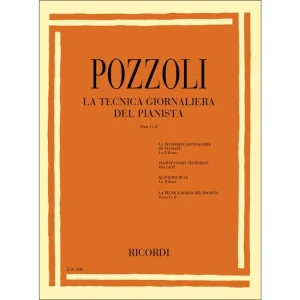 Značkový Noty pro piano Tecnica Giornaliera Del Pianista