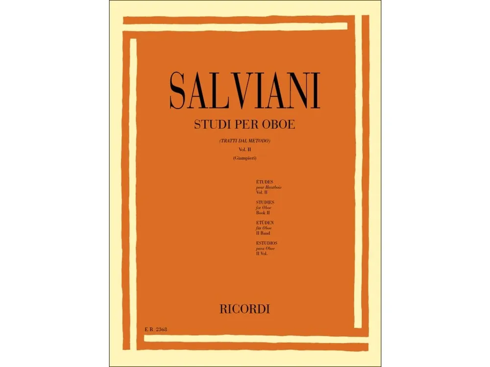 Noty pro hoboj Studi per oboe Vol. 2 Časově Omezené