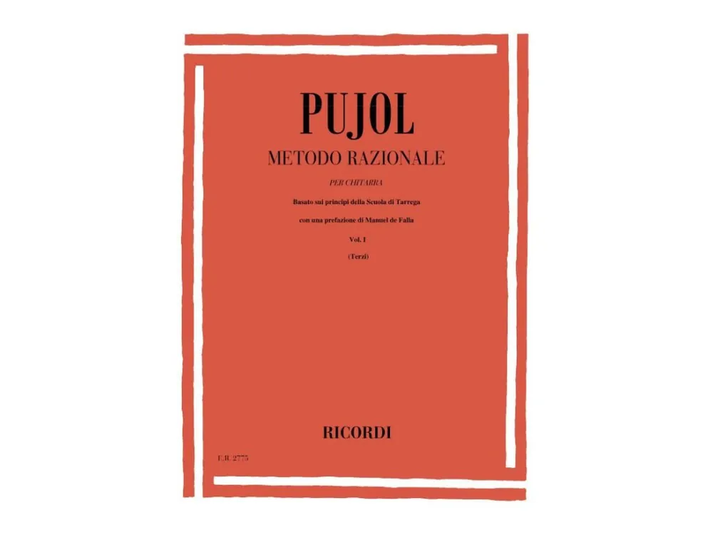 Noty pro kytaru Metodo Razionale Per Chitarra - Volume I Sezónní Sleva