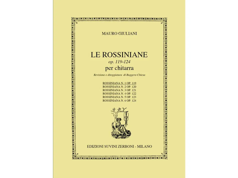 Koupit Online Noty pro kytaru Rossiniana 1 Opus 119