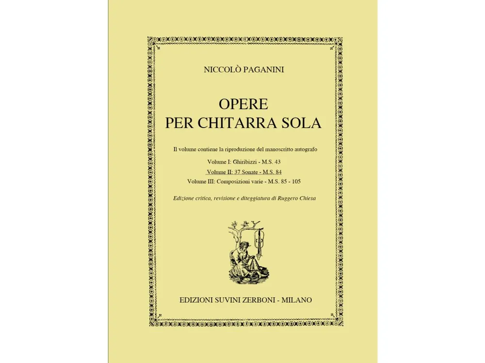 Noty pro kytaru Opere per Chitarra Sola Vol. 2 Super Cena