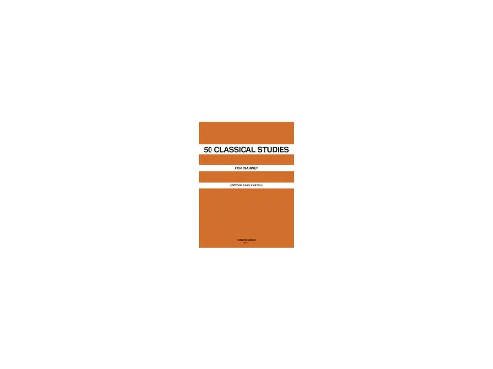 Noty pro klarinet 50 Classical Studies Novinka
