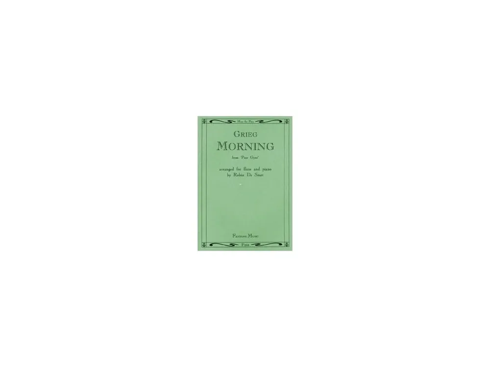 Noty pro flétny Morning From Peer Gynt - Flute And Piano Značkový