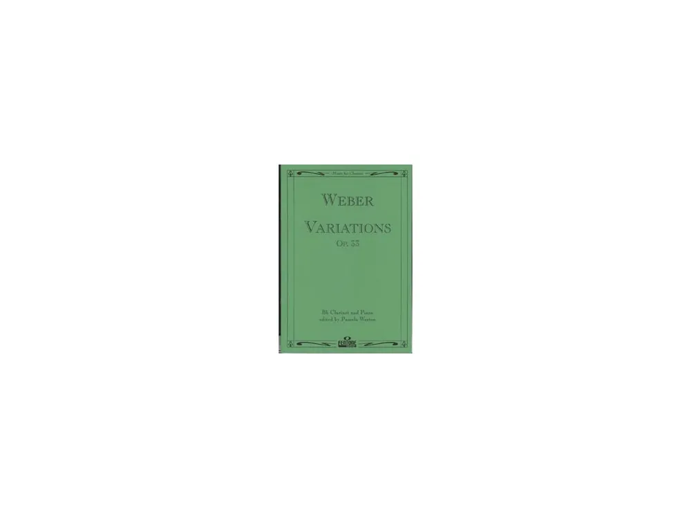 Noty pro klarinet Variations Op.33 Ověřený