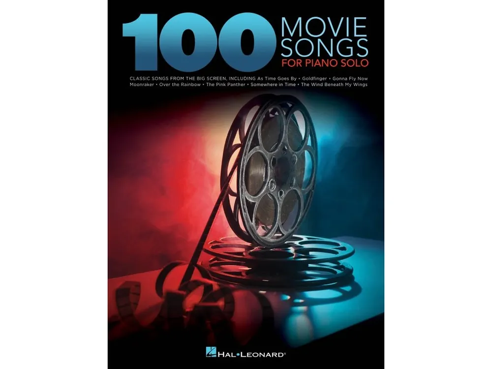 Noty pro piano 100 Movie Songs for Piano Solo Ověřený