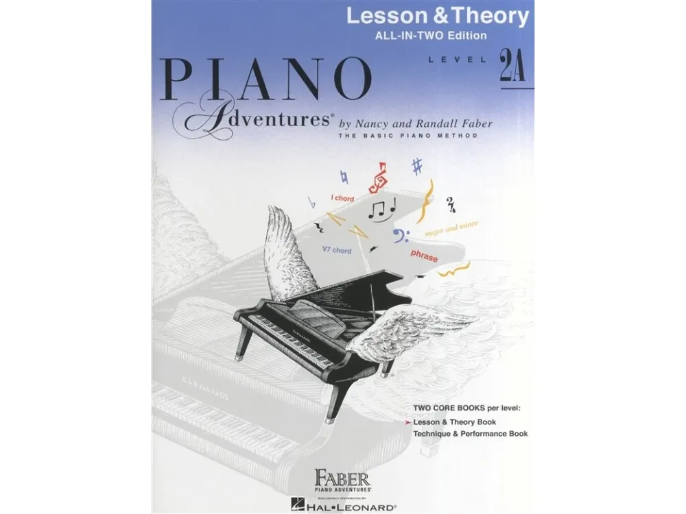 Noty pro piano Piano Adventures All-In-Two Level 2A Lesson/Theory Nejlepší Cena