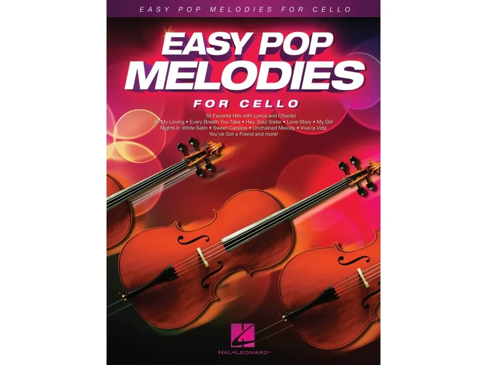 Noty pro cello Easy Pop Melodies Sleva