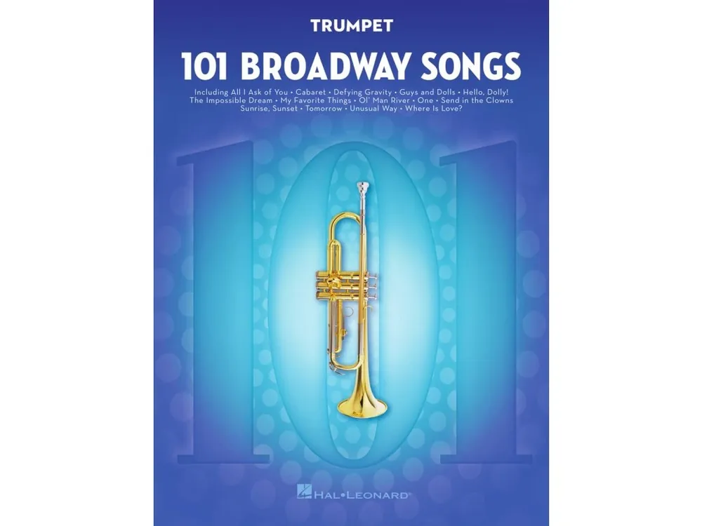 Noty pro trubku 101 Broadway Songs for Trumpet Akční Cena