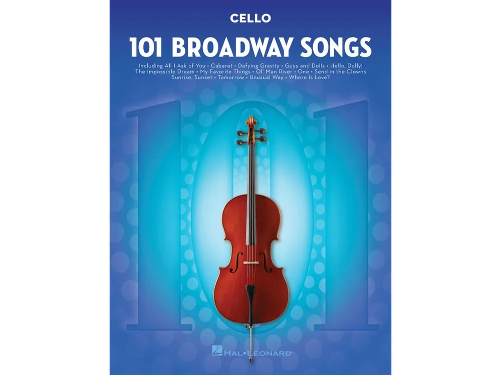 Oblíbený Noty pro cello 101 Broadway Songs for Cello