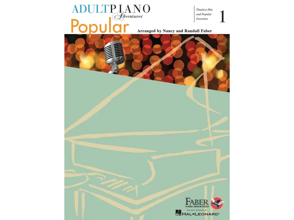 Noty pro piano Adult Piano Adventures Popular Book 1 Nejlepší Cena