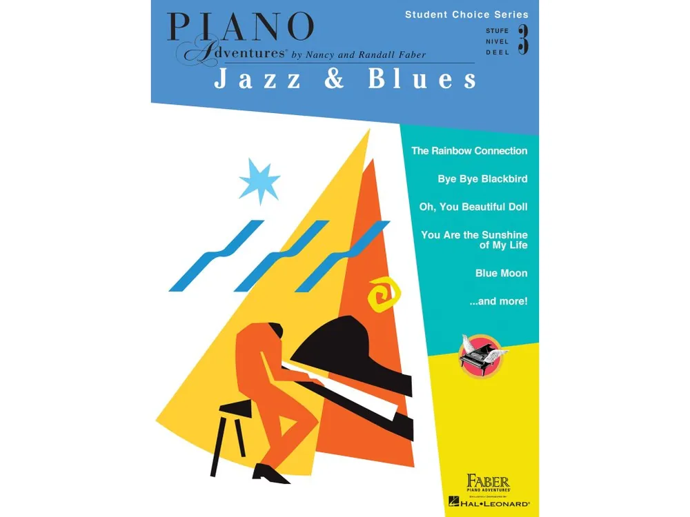 Noty pro piano Piano Adventures Jazz & Blues - Level 3 Akční Nabídka