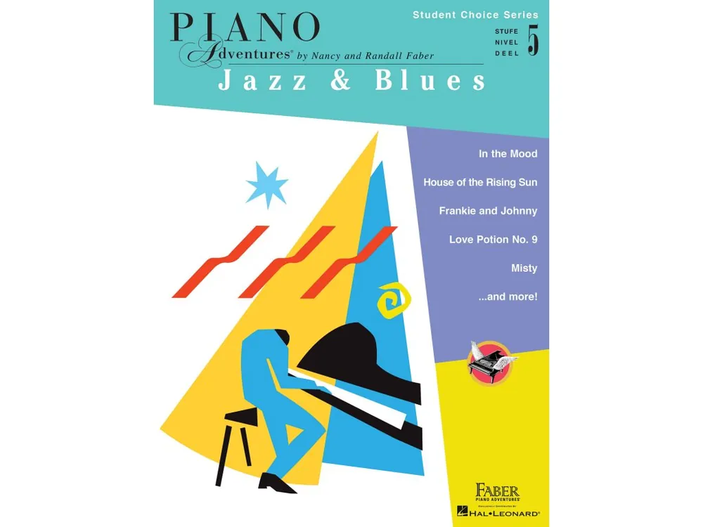Noty pro piano Piano Adventures Jazz & Blues - Level 5 Omezená Nabídka