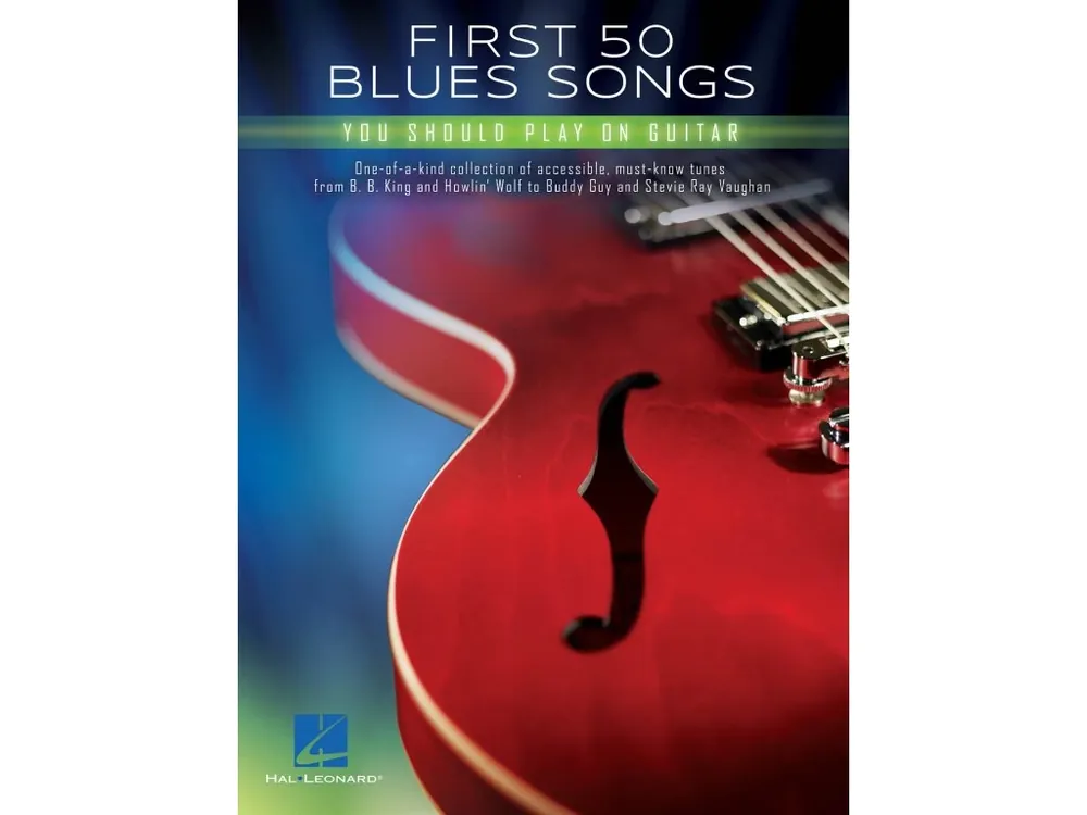 Noty pro kytaru First 50 Blues Songs You Should Play on Guitar Levný