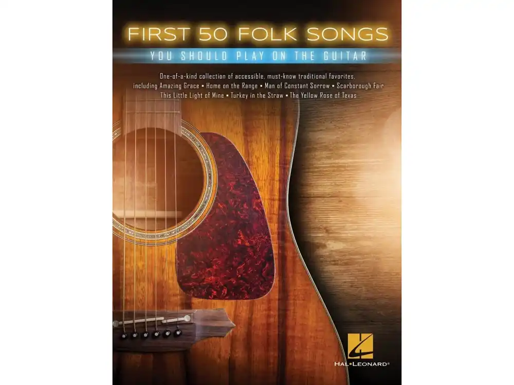 Nejlepší Volba Noty pro kytaru First 50 Folk Songs You Should Play on Guitar