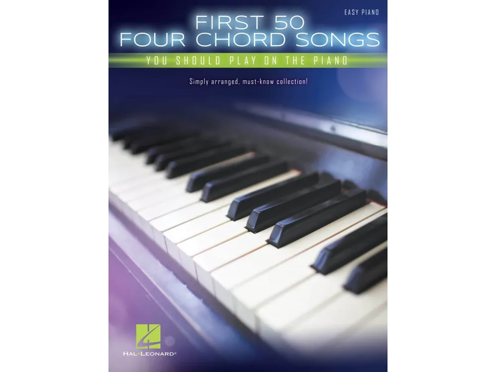 Noty pro piano First 50 4-Chord Songs You Should Play on the Pian Tovární Cena