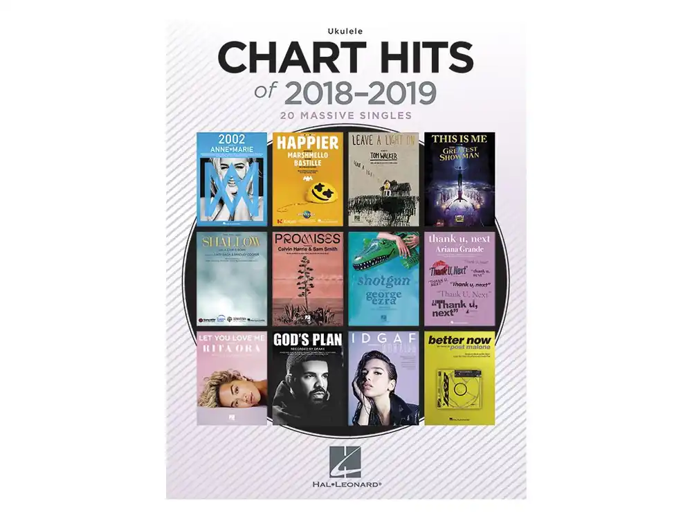 Noty pro ukulele Chart Hits Of 2018-2019 Speciální Cena