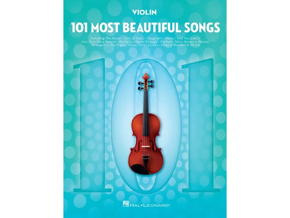 Noty pro housle 101 Most Beautiful Songs Odeslání Ihned