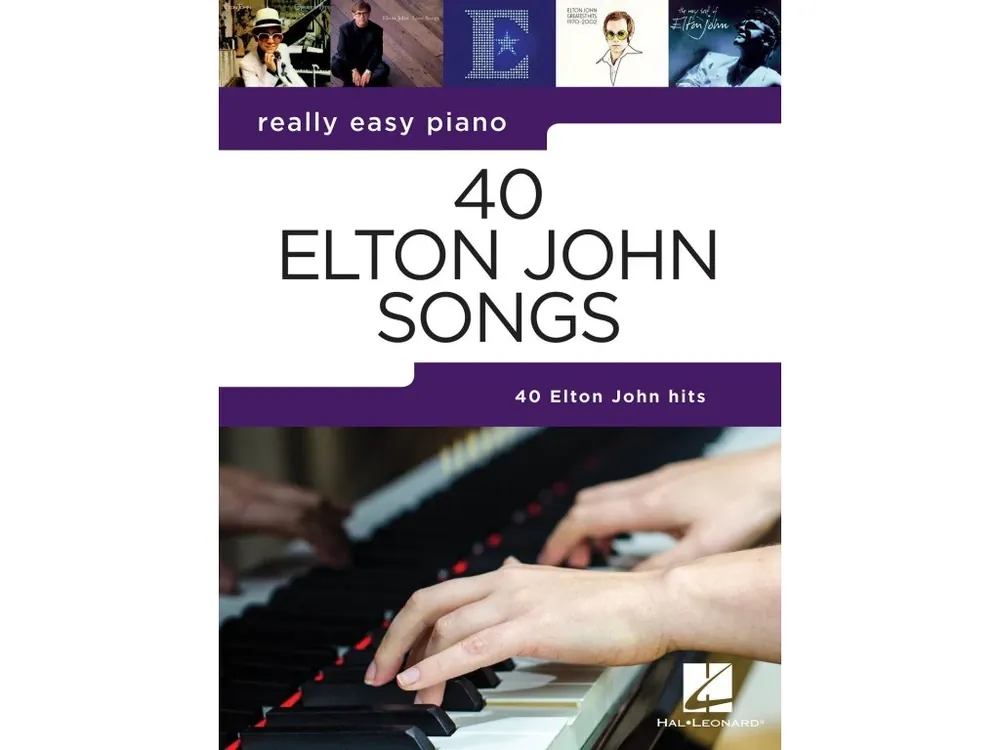 Ověřený Noty pro piano Really Easy Piano 40 Elton John Songs