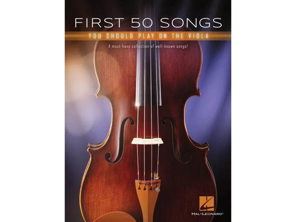 Cenový Hit Noty pro violu First 50 Songs You Should Play on the Viola