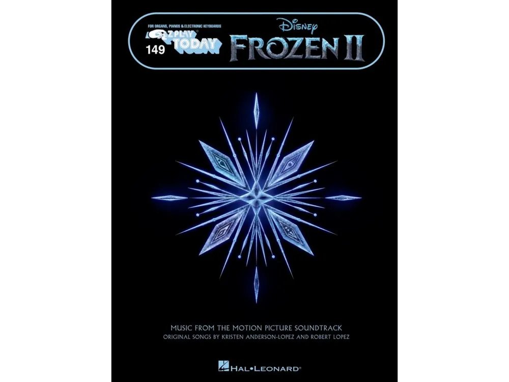 Dokud Zásoby Vydrží Noty pro piano Frozen II - E-Z Play Today 149
